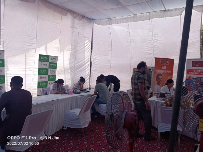 Health and Blood Donation Camp